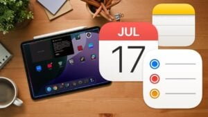Apple’s 3-app productivity system featuring Reminders, Calendar, and Notes