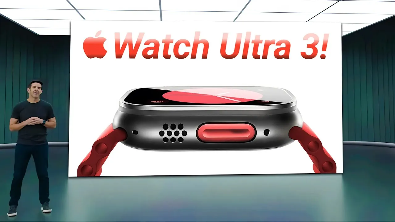 Comparison of Apple Watch Ultra 3 and Galaxy Watch Ultra 2 designs