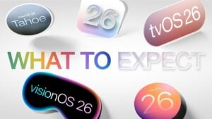 Apple WWDC 2025 showcasing major software updates for iOS and macOS