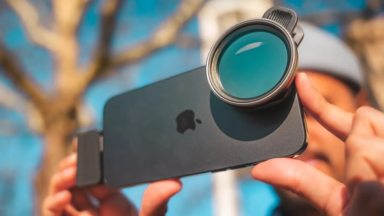 Clip-on lenses enhancing iPhone photography creativity