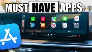CarPlay navigation apps with real-time traffic updates for 2025