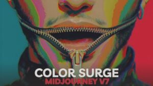 A vibrant color palette showcasing bold design ideas for creative projects