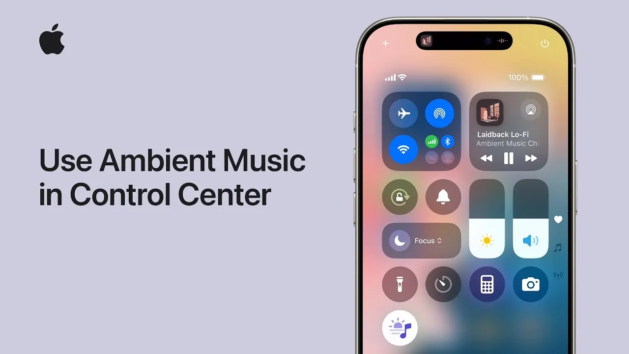 Customizing background sounds on iPhone and iPad for focus and calm
