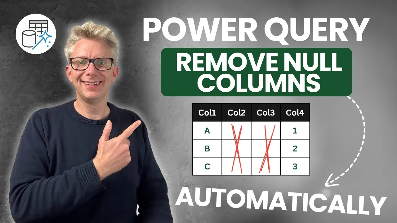 Dynamic data cleaning using Power Query tools