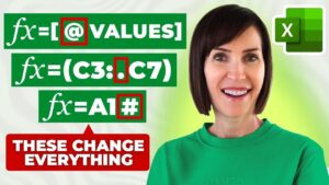 A guide to understanding essential Excel formula symbols for better productivity