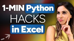 Excel spreadsheet enhanced with Python automation tools