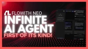 Flowwith Neo AI agent automating workflows and creating content