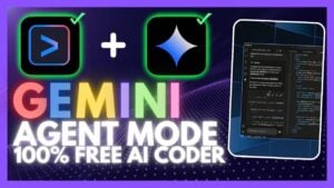 Gemini AGENT Mode AI coding tool for seamless development