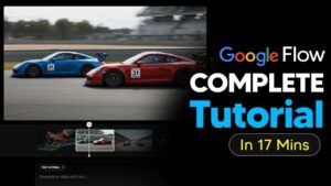 Google Flow interface showcasing automation features