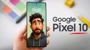 Google Pixel 10 Pro XL showcasing advanced camera features