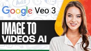 Google Veo 3 transforming a photo into a professional video
