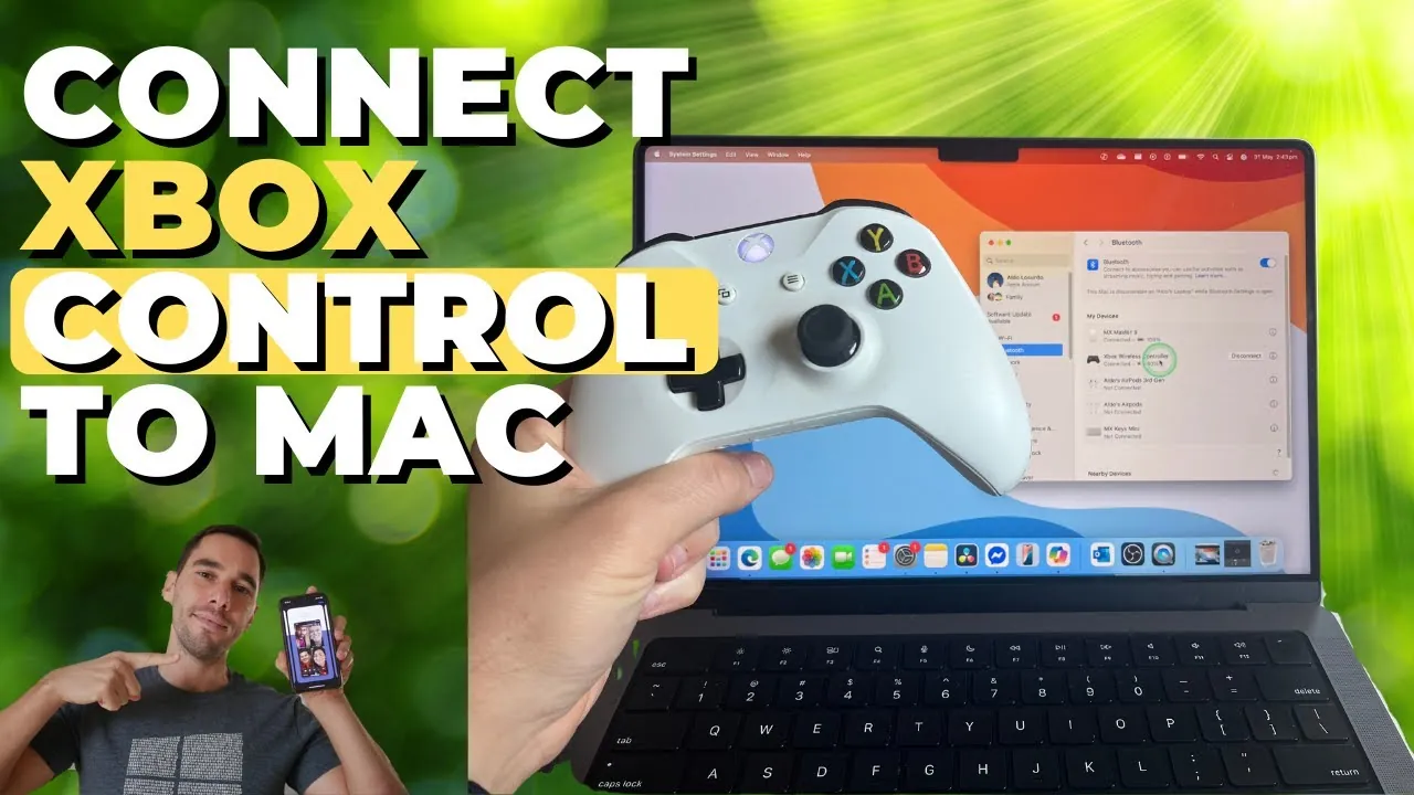 Step-by-step guide to connecting an Xbox controller to a Mac