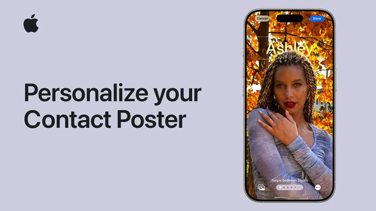 Step-by-step process to create a Contact Poster on iOS 17