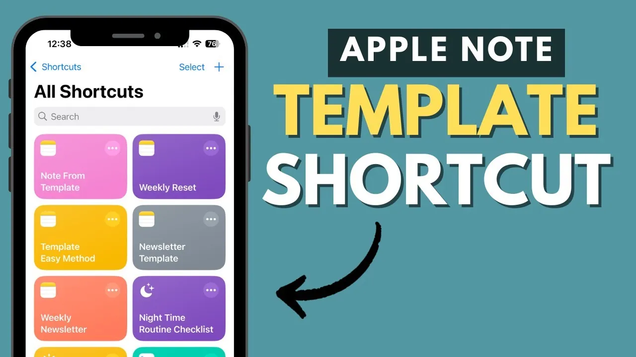 How to make Apple Notes templates for better productivity