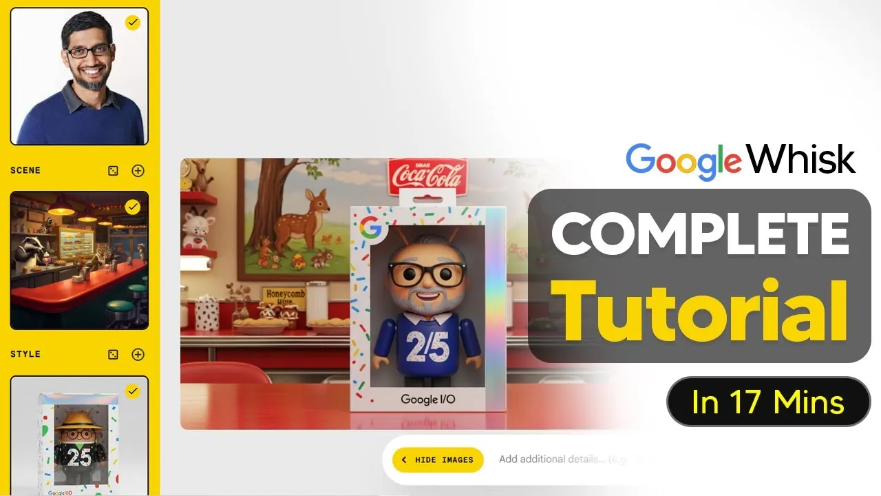 Step-by-step guide to using Google Whisk for image design