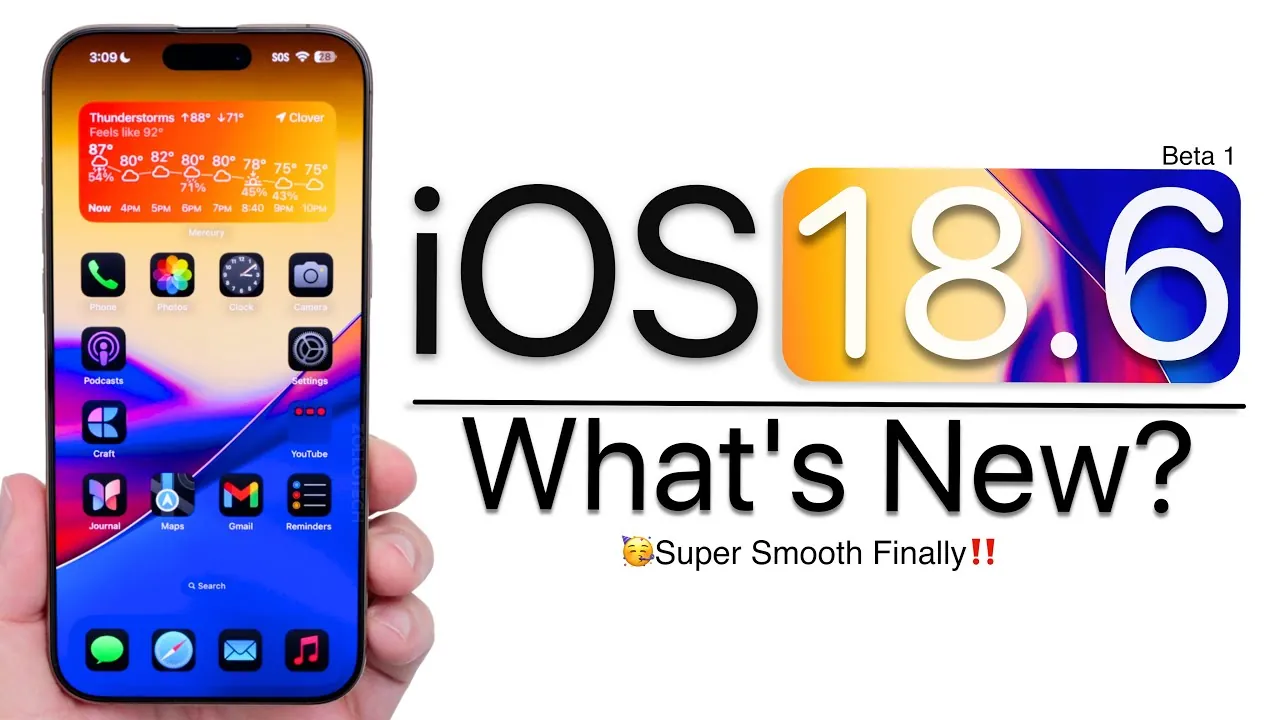 Enhanced security features in iOS 18.6 Beta 1 for user protection