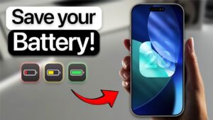 iOS 26 battery management tools for improved iPhone performance