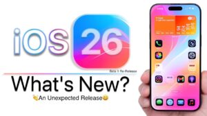 iOS 26 Beta 1 re-release focuses on bug fixes and stability improvements