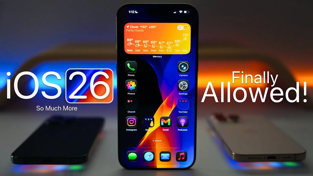 Comparison of iOS 26 beta 1 and iOS 18.6 beta 1 performance