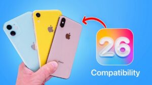 List of iOS 26 compatible devices for 2024 update