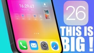 Leaked iOS 26 features showcasing enhanced customization and security