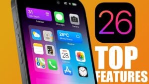 Overview of the top features in Apple’s iOS 26 update