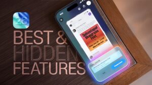 iOS 26’s redesigned interface with liquid glass and spatial scenes