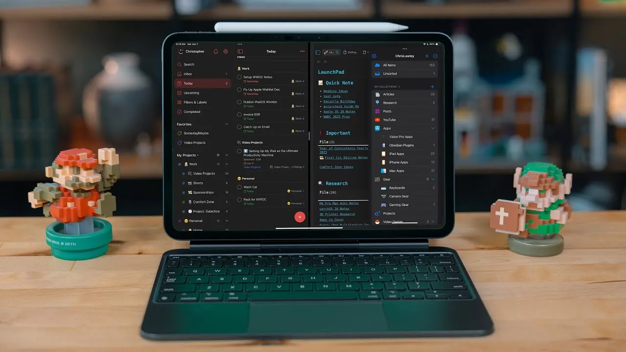 Keyboard shortcuts and gestures to navigate your iPad efficiently