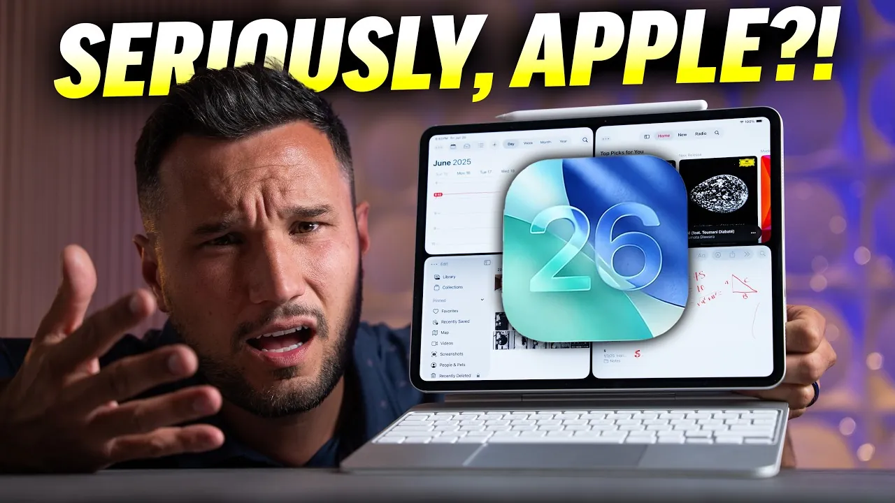 iPadOS 26 multitasking updates with windowed app support