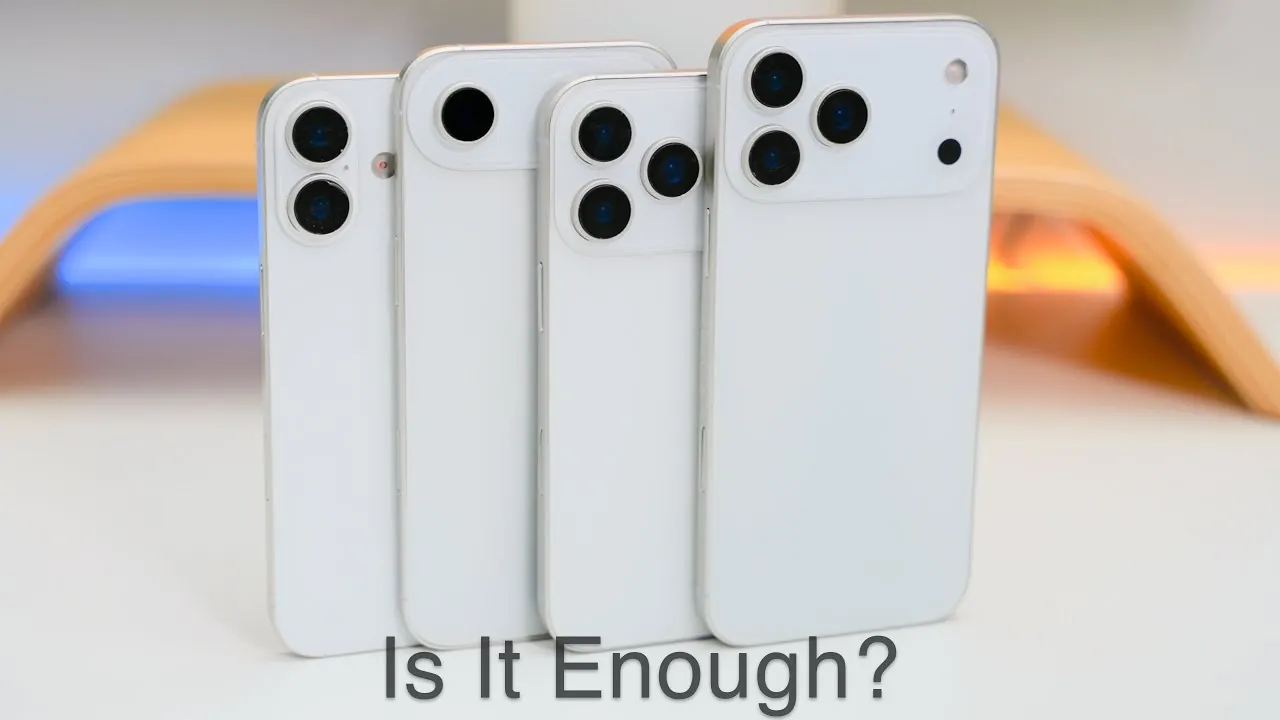 Close-up of iPhone 17 camera upgrades and sleek design