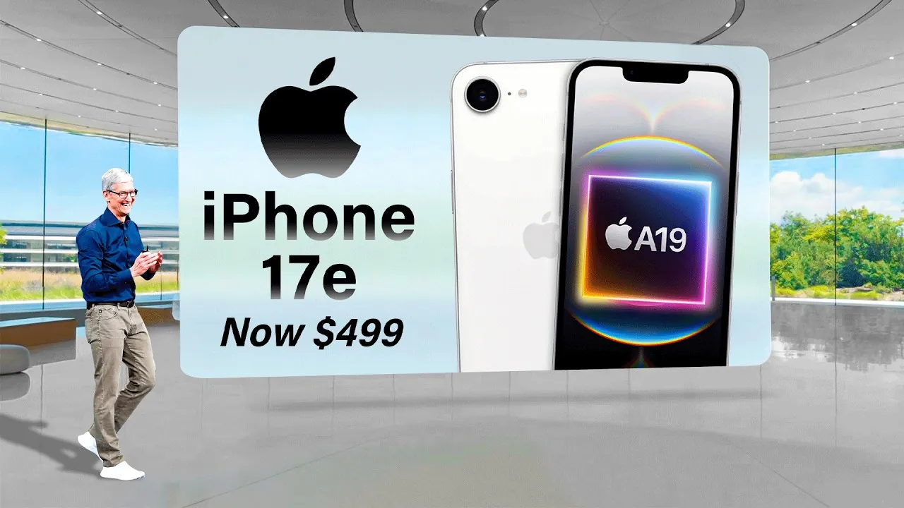 New color options for the iPhone 17e, including Product Red