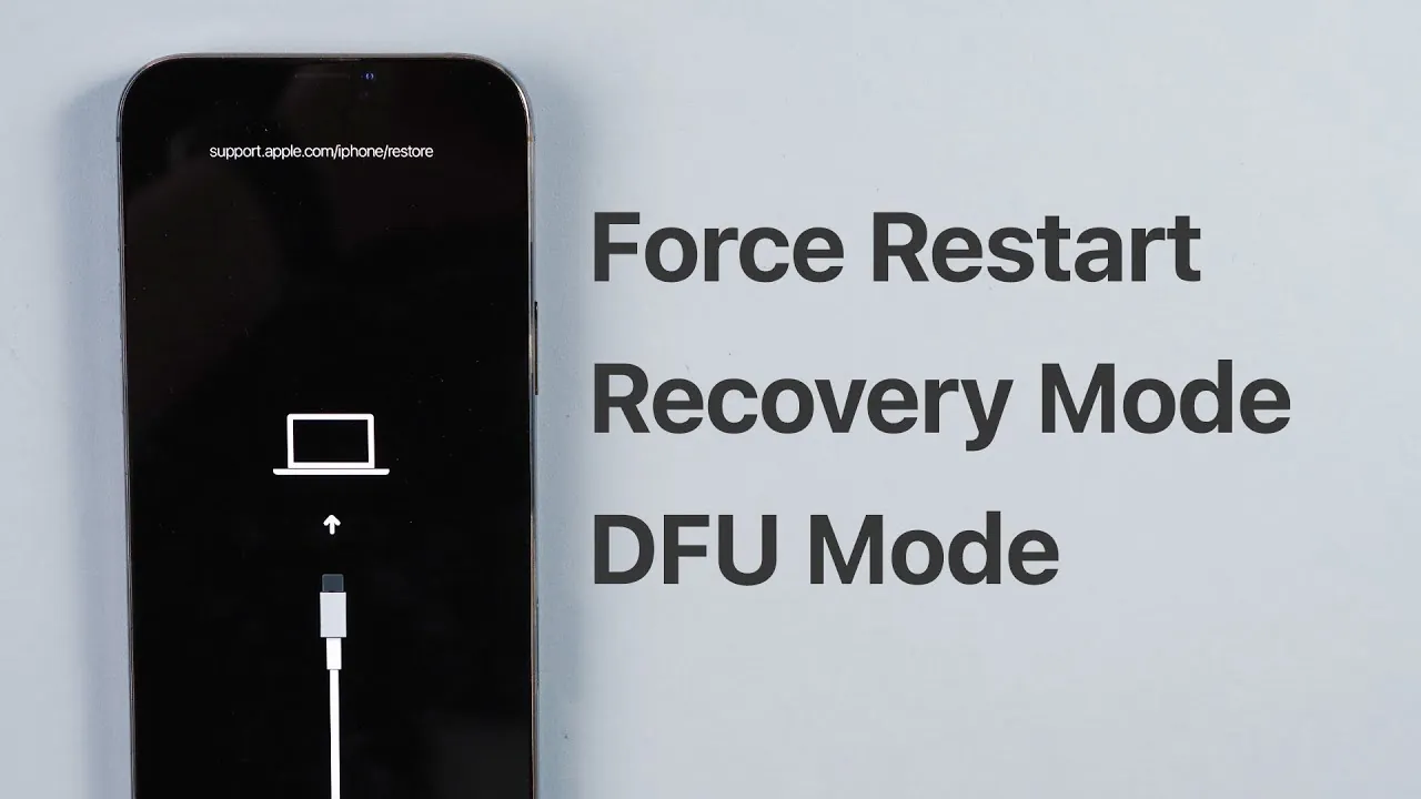 How to enter recovery mode on iPhone to resolve software issues