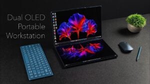 Lenovo Yoga Book 9i dual-screen laptop with OLED displays