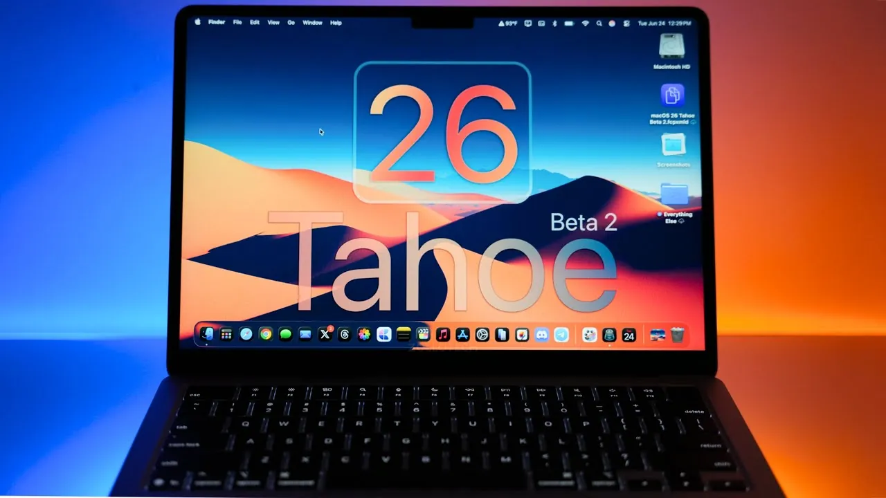 Performance improvements in macOS Tahoe 26 Beta 2
