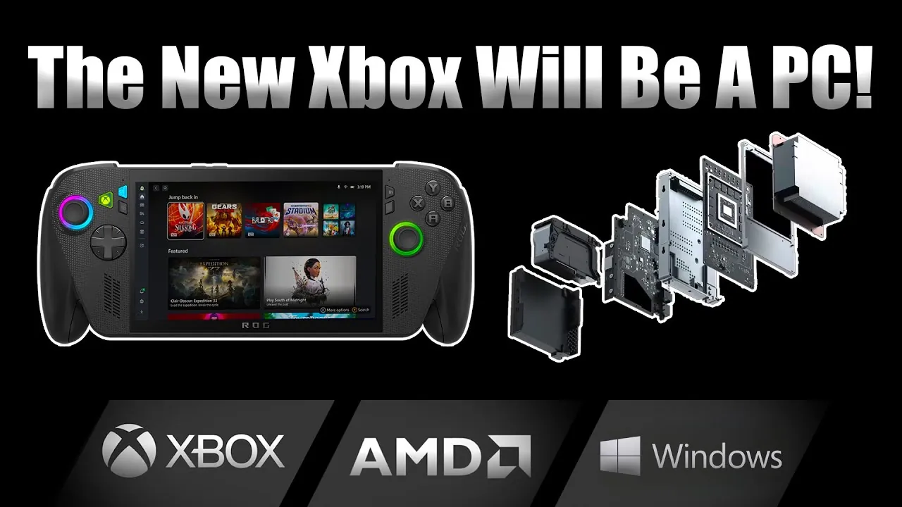 Microsoft Xbox powered by AMD Ryzen Z2 Extreme AI chip