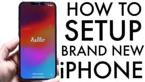 Step-by-step guide to setting up a new iPhone for beginners