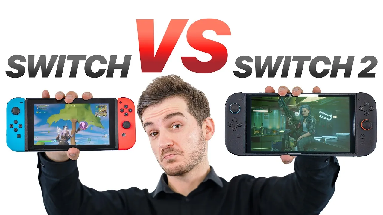 Close-up of Nintendo Switch 2 Joy-Con controller improvements