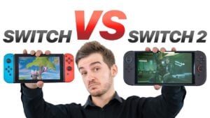 Comparison of Nintendo Switch 2 and original Switch design and features