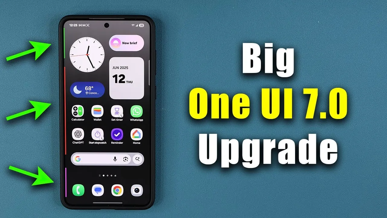 Enhanced performance and multitasking tools in Samsung ONE UI 7.0