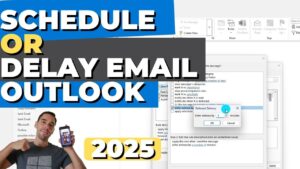 Guide to scheduling emails in Microsoft Outlook for better timing