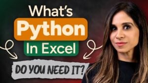 Python in Excel integration for advanced data analysis and workflows