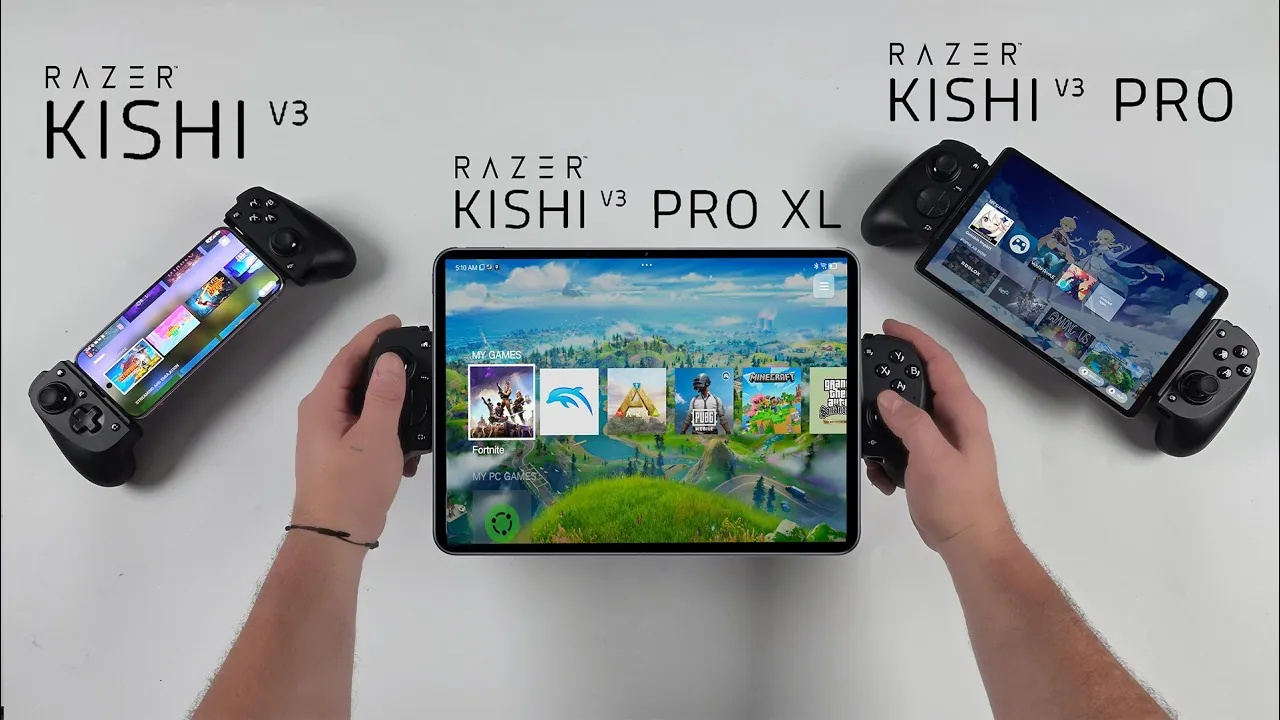 Razer Kishi V3 Pro showcasing advanced haptic feedback features