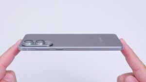 Samsung Galaxy S25 Edge with titanium frame and sleek design