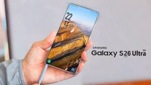 Samsung Galaxy S26 Ultra showcasing advanced S Pen technology