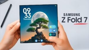Samsung Galaxy Z Fold 7 showcasing its slim and modern design