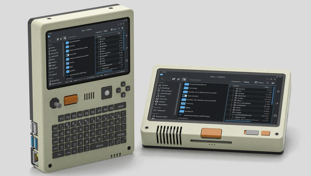 Compact Linux mini-computer with open-source design