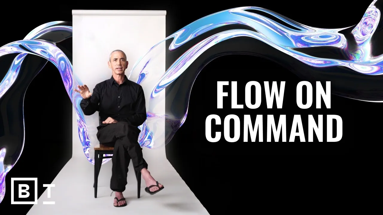 Steven Kotler explaining the secrets to unlocking flow state