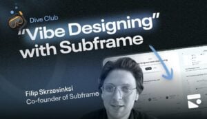 Subframe design tool interface showcasing immersive design features