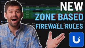 UniFi zone-based firewall setup for enhanced network security