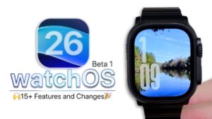watchOS 26 Beta 1 showcasing new features and updates for Apple Watch